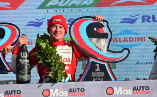 Turismo Nacional: Renzo Blotta tuvo su gran festejo en Comodoro