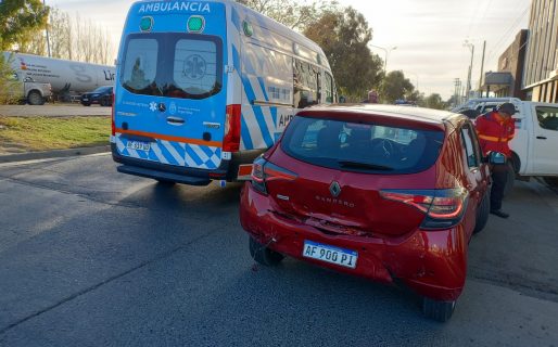 Se produjo un choque frente a la Seccional 3ra.