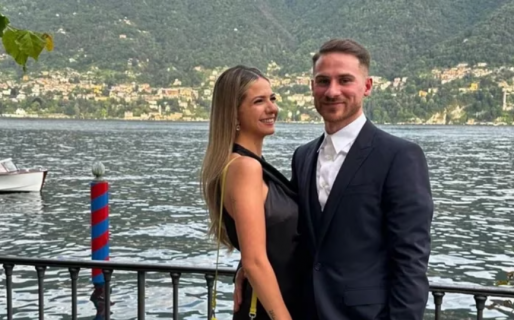 Alexis Mac Allister presentó oficialmente a su nueva novia en la boda de Lautaro Martínez