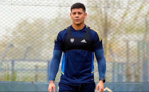 Marcos Rojo entrenó con sus compañeros tras la lesión y Boca ya palpita el Superclásico contra River