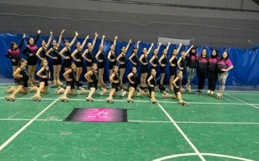 La Escuela de Patín Artístico “Olas del Sur” realizó una clínica de perfeccionamiento