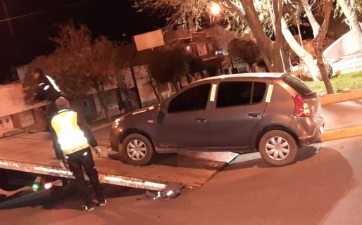 Demorado por negarse al secuestro del auto y con alcoholemia positiva