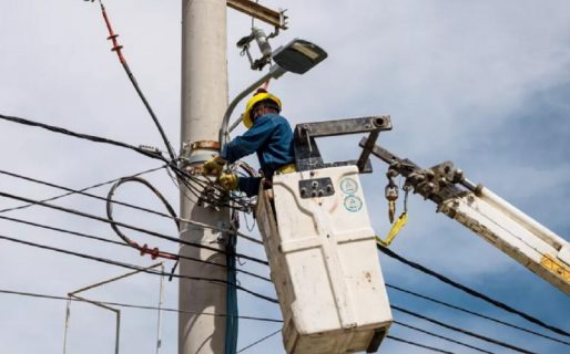 Este jueves cortarán la luz en un sector de Rada Tilly