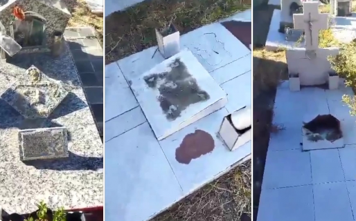 Decenas de tumbas fueron profanadas: “Ni nuestros seres queridos pueden descansar en paz”