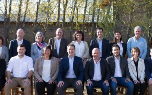 Luque y Sastre presentaron la lista de candidatos a diputados provinciales de Arriba Chubut