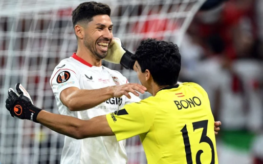 Elogio inesperado: tras consagrarse, el arquero del Sevilla destacó a Demichelis