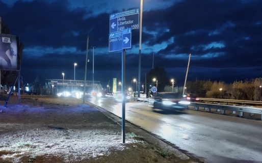 Le rompió el espejo retrovisor y tras una persecución terminaron chocando en plena Avenida Libertador