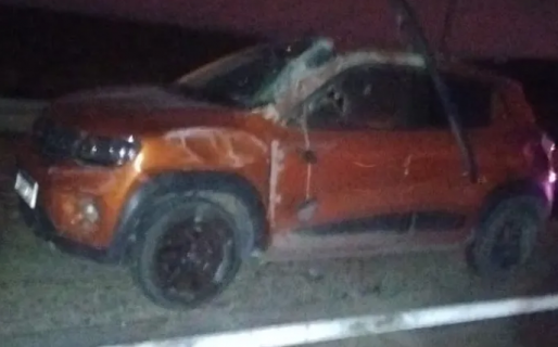 Se despistó y sufrió un duro golpe contra el guardarrail