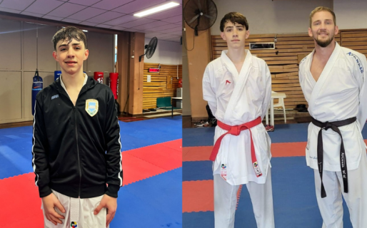 Los comodorenses Moroncini, Salesky y Barceló, con la mira puesta en el Nacional de Mendoza