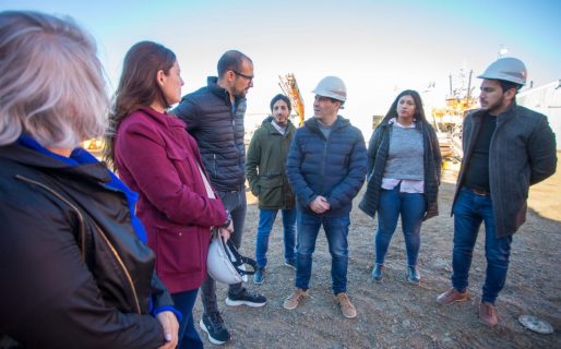 Luque: “Junto a Paula Morale vamos a potenciar el crecimiento de la industria pesquera de Rawson”