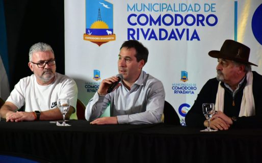 Luque y Othar presentaron en Comodoro un evento de handball histórico para la provincia