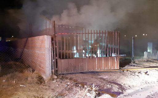Se incendió una vivienda en Zona Norte