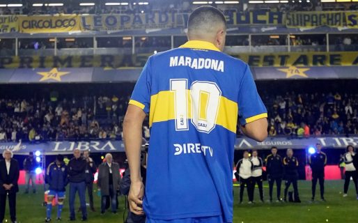 El mensaje de Dalma Maradona a Riquelme por el homenaje a Diego en su despedida