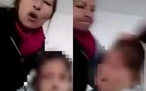Golpeó a su hija durante una videollamada, quedó grabada y fue denunciada