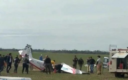 Trágico accidente en Chaco: así se estrelló un avión de acrobacias