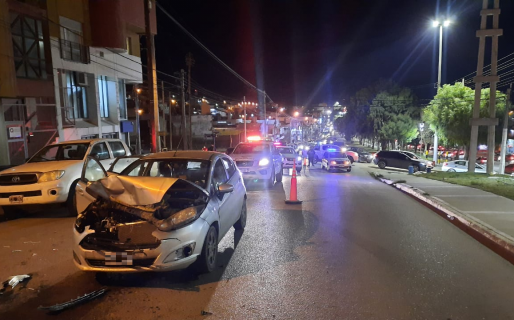 Una madre y su beba de 6 meses resultaron heridas por un choque en el Newbery