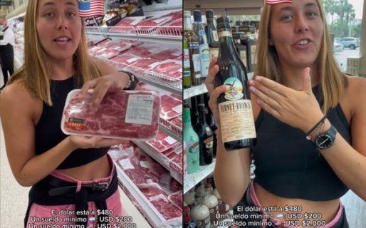 Comparó los precios del supermercado de Miami con los de Argentina y se volvió viral