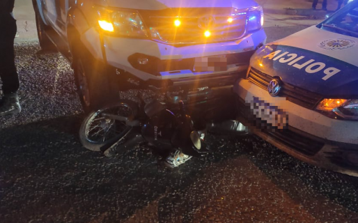 Una ambulancia que trasladaba a un niño en grave estado