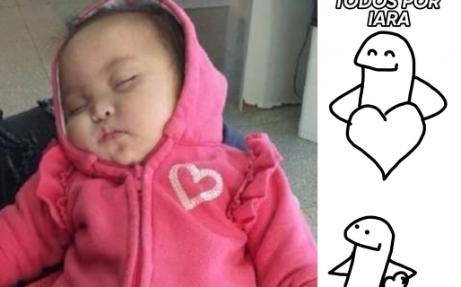 La colecta para la beba de 5 meses ya superó los 200 mil pesos