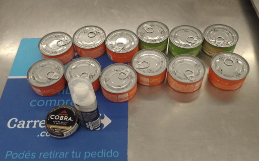 Una mujer de 71 años fue demorada tras intentar llevarse 14 mil pesos en mercadería sin pagar