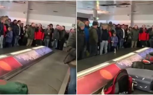 Esperaban que les entreguen las valijas en el aeropuerto y apareció un juguete sexual