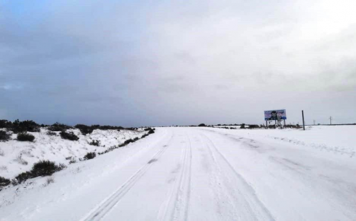 Alerta amarilla por frío extremo en Chubut