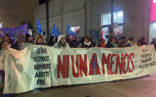 Se realizó una nueva marcha de Ni Una Menos en la ciudad: «En 8 años nada cambió»
