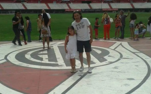 La hija del hincha que falleció en River lo despidió en redes sociales
