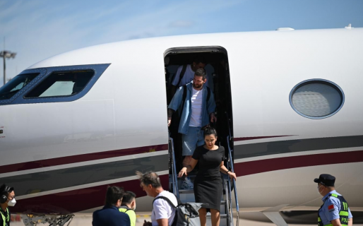 Messi llegó a Beijing para jugar con la Selección y tuvo un problema con su pasaporte