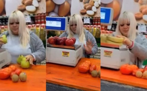 More Rial consiguió trabajo en una verdulería y se grabó “dándolo todo” en su primera jornada laboral