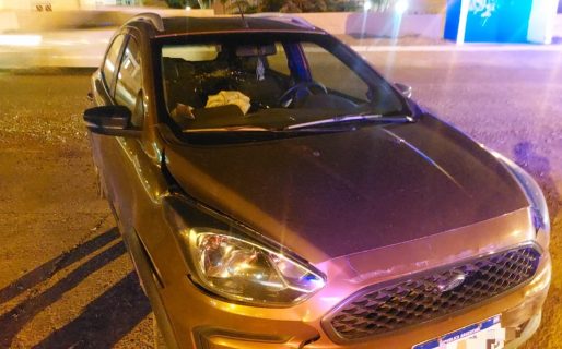 Una mujer debió ser trasladada al Hospital Alvear tras protagonizar un fuerte choque