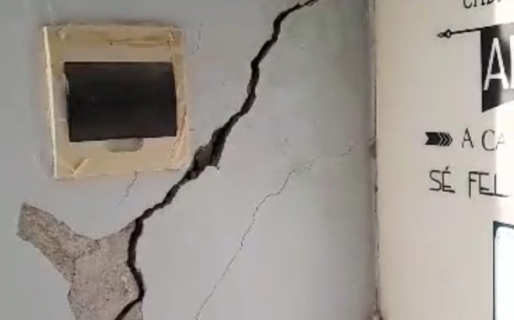 Le entregaron una vivienda del IPV y está en peligro de derrumbe: «Va a ocurrir una desgracia»