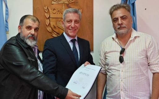 Arcioni recibió a dirigentes de ATE y UPCN para avanzar en el Convenio Colectivo de Trabajo