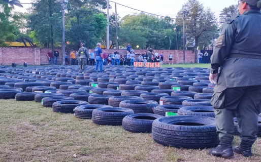 La Aduana secuestró más de 800 neumáticos ilegales valuados en $ 50.000.000