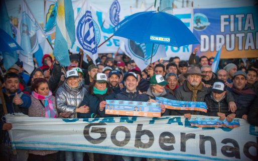 Luque y Macharashvili cerraron la campaña electoral con una caminata