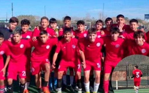 El comodorense Facundo Millar debutó en la 8va. de Argentinos Juniors