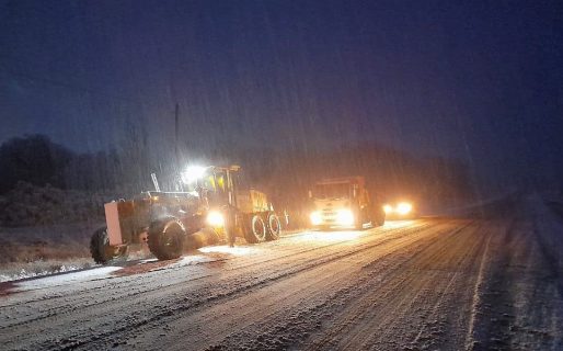 Corte restrictivo para vehículos livianos en RN3 Y RN26 por hielo y nieve en calzada