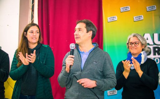 Luque recibió el apoyo de los vecinos de Dolavon y Rawson en dos encuentros