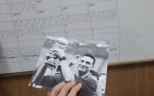 En una escuela de Km. 8 «votaron por Lionel Scaloni»