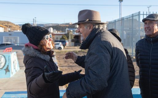 Othar Macharashvili destacó el trabajo del Municipio y la Vecinal en el 52° aniversario del barrio Juan XXIII