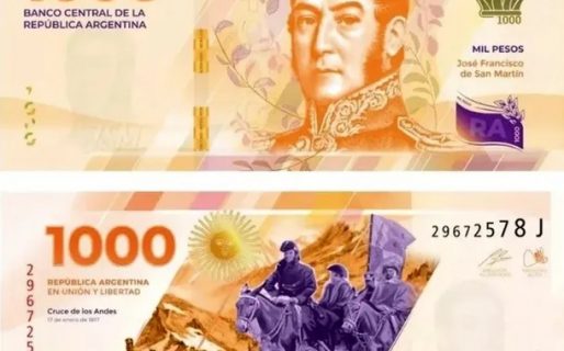 Vuelve San Martín: Confirman que habrá nuevo billete de $1.000