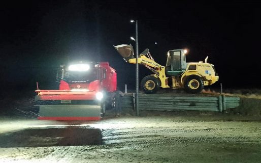 Piden precaución para circular en las rutas provinciales por barro, hielo y nieve en algunos sectores