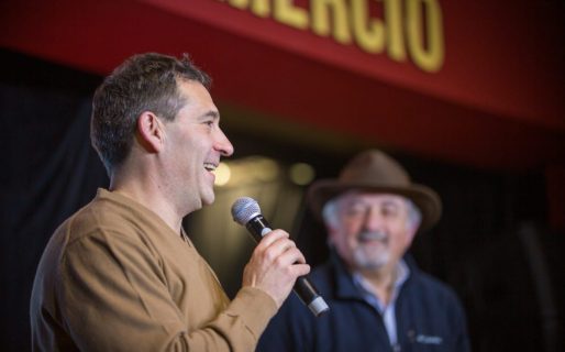 Luque y Macharashvili recibieron el acompañamiento de las instituciones, clubes y deportistas