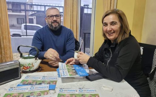 Precandidatos de la lista corta 504 A se ponen en marcha por todo el territorio provincial en Chubut.