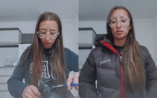 Se compró una campera y se encontró con una sorpresa desagradable