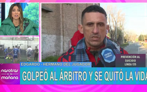 El hermano del futbolista amateur que se quitó la vida le puso los puntos a Cinthia Fernández: “No sea atrevida”