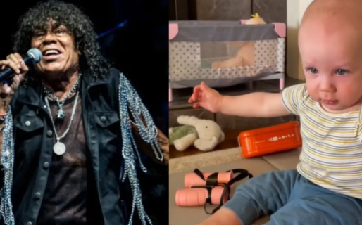 La inesperada reacción de un bebé estadounidense al escuchar a la Mona Jiménez