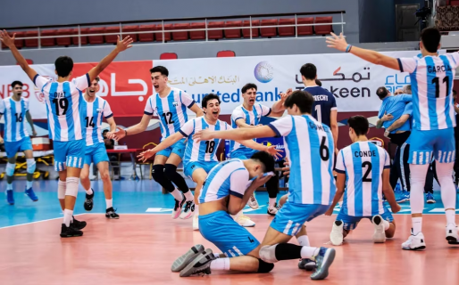 Argentina aplastó a Brasil en un partido histórico y es semifinalista del Mundial Sub 21 de Vóley