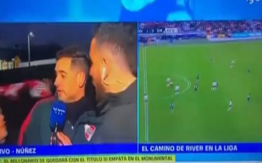 “Bostero te fuiste a la B”: la insólita frase de una hincha de River antes de entrar a la cancha