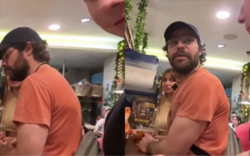 El tenso momento entre Peter Lanzani y un tiktoker que estaba haciendo una transmisión en vivo